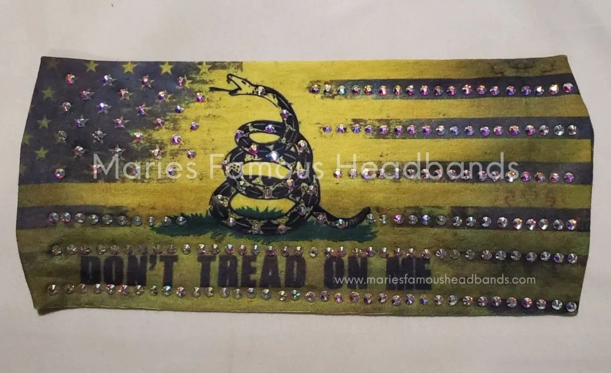 Marie's Don't Tread on me Handcrafted Headband