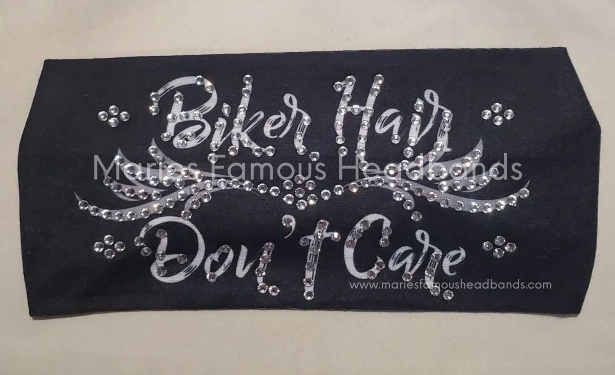 Marie's Biker Hair Dont Care Handcrafted Headband