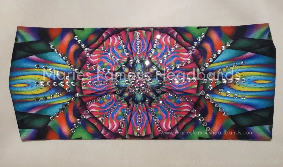 Marie's Abstract Handcrafted Headband