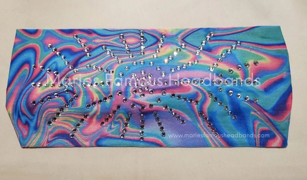 Marie's Color Swirl Handcrafted Headband