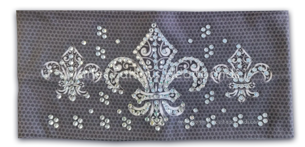 Marie's Flor DE Lis Handcrafted Headband