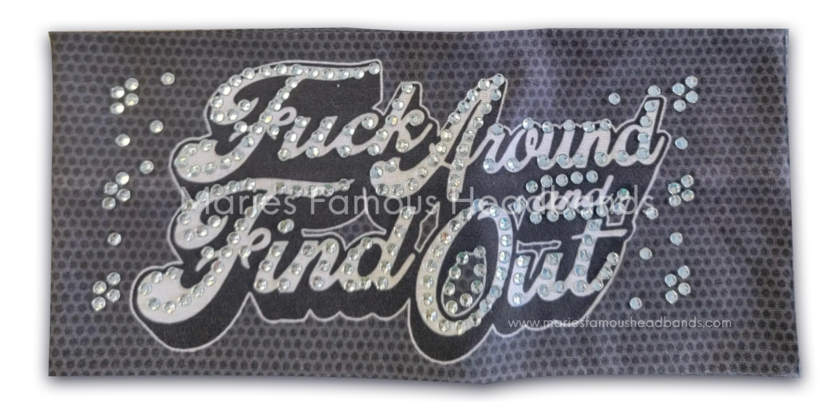 Marie's FAFO Handcrafted Headband