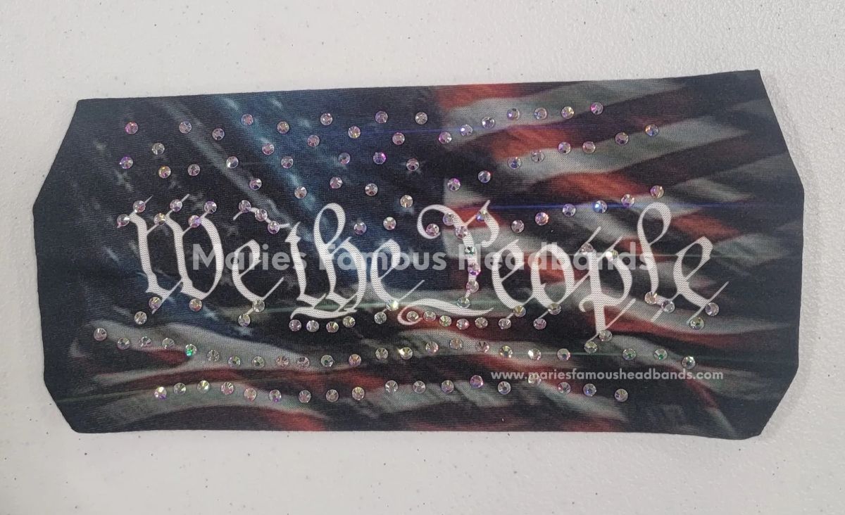 Marie's We the People Handcrafted Headband
