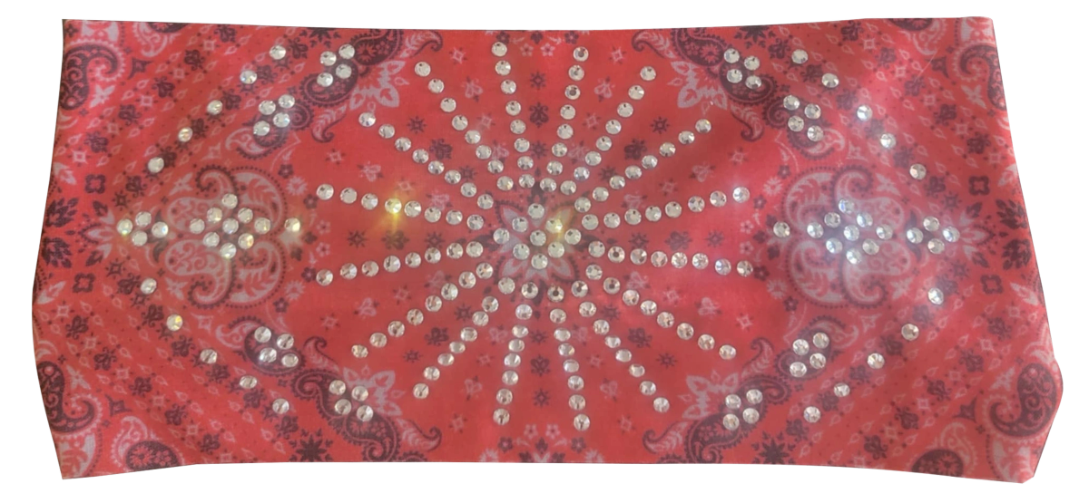 Marie's Lipstick Red Handcrafted Headband