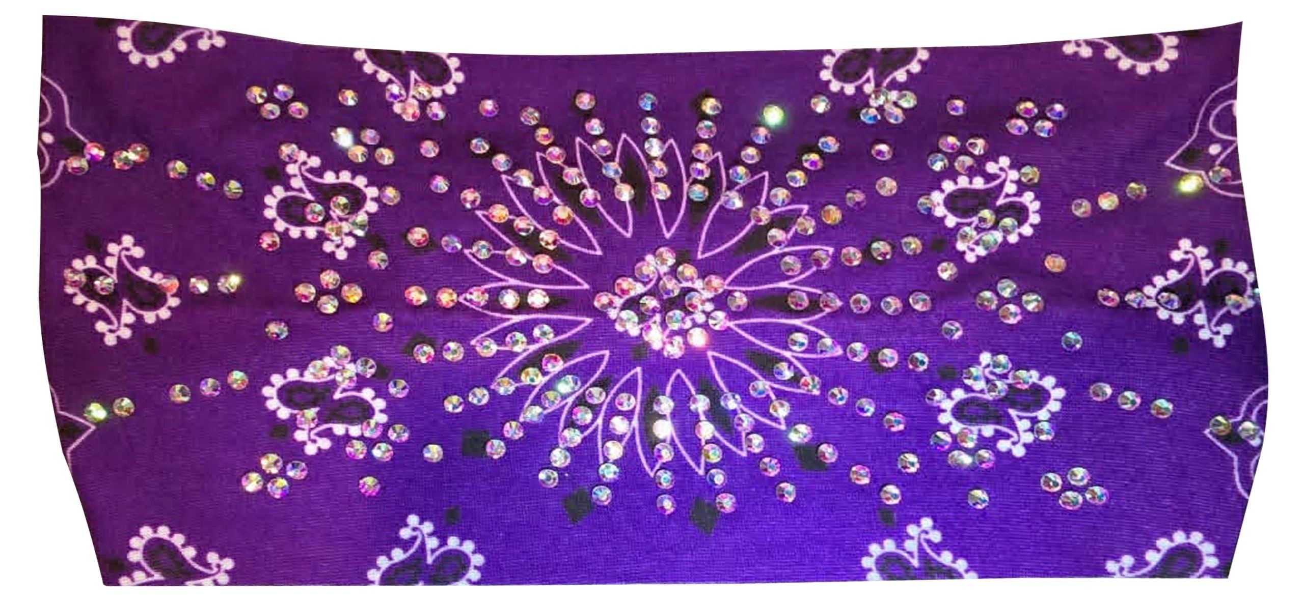 Marie's Starshine Purple Handcrafted Headband